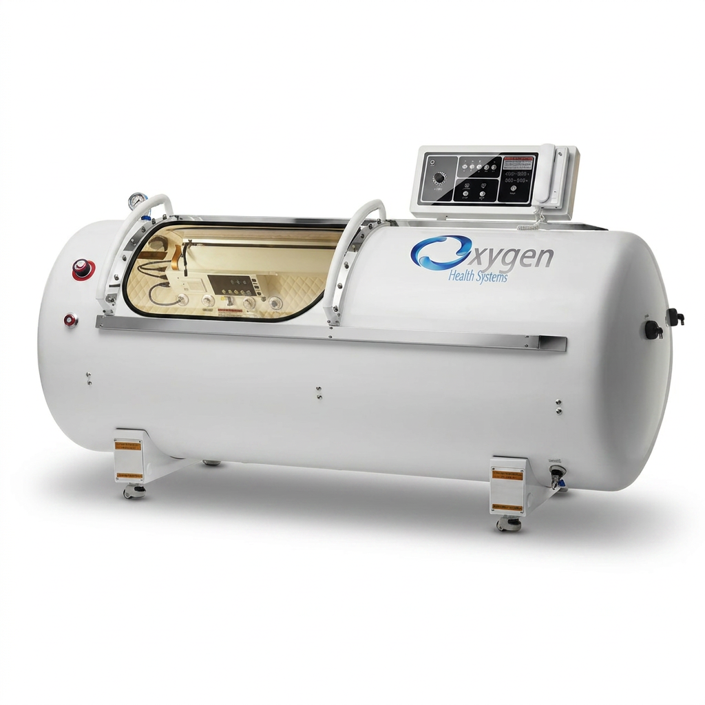 30-inch hard-shell hyperbaric chamber in Standard White