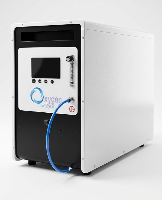 Standalone 20 LPM oxygen generator that ships with every 30-inch hyperbaric chamber